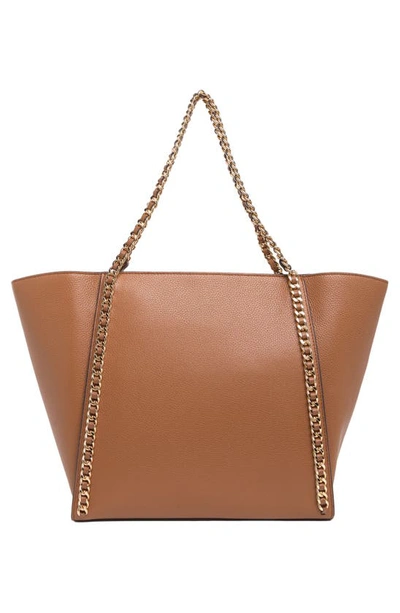 Michael Kors Bags | Michael Kors x Chain Shoulder Tote Bag | Color: Cream/White | Size: Large | Fashionbreeze1's Closet