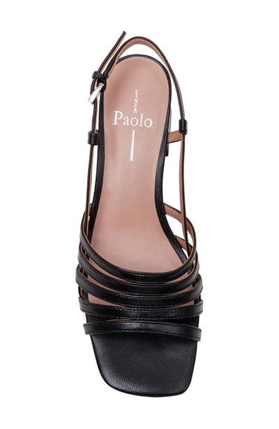 Shop Linea Paolo Isanie Slingback Sandal In Black