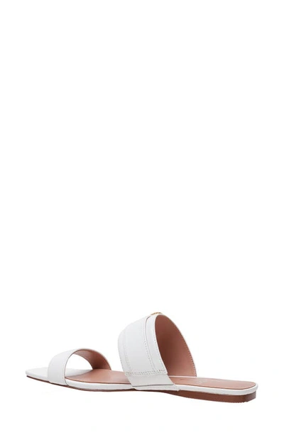 Shop Linea Paolo Daniela Slide Sandal In Eggshell