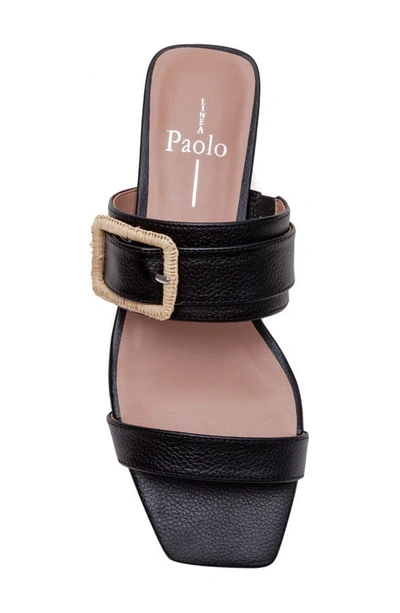 Shop Linea Paolo Daniela Slide Sandal In Black