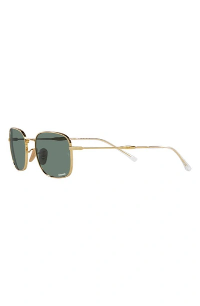 Ray Ban 54mm Polarized Pillow Sunglasses In Polar Grey