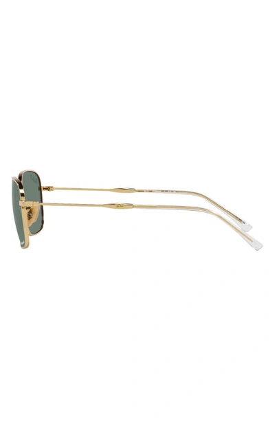 Ray Ban 54mm Polarized Pillow Sunglasses In Polar Grey