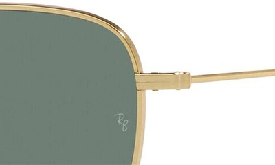 Ray Ban 54mm Polarized Pillow Sunglasses In Polar Grey