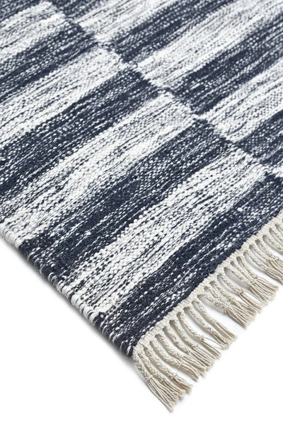 Solo Rugs Louella Handmade Wool Blend Area Rug In Black