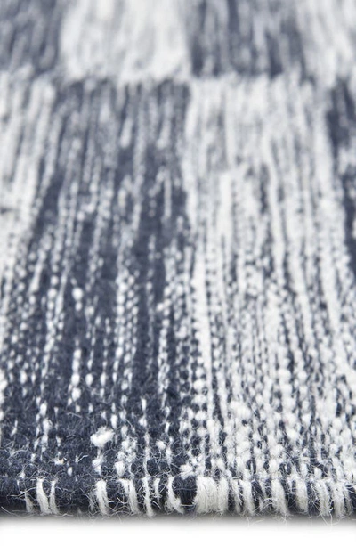Solo Rugs Louella Handmade Wool Blend Area Rug In Black
