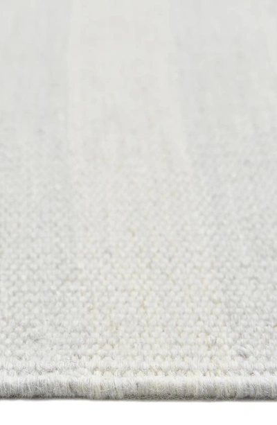 Solo Rugs Louella Handmade Wool Blend Area Rug In Ivory