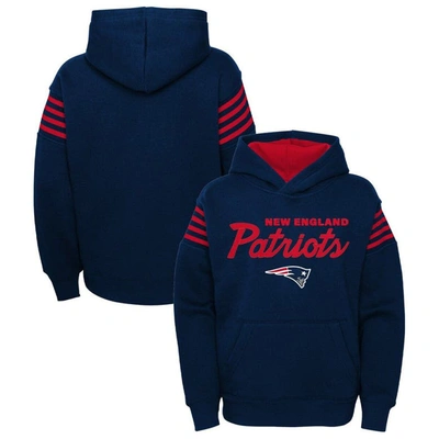 Shop Outerstuff Youth Navy New England Patriots The Champ Is Here Pullover Hoodie