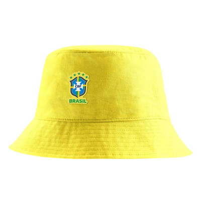 Shop Nike Yellow Brazil National Team Core Bucket Hat