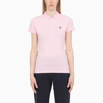 Shop Polo Ralph Lauren | Pink Piqué Polo Shirt With Logo