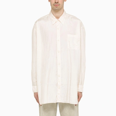 Shop Our Legacy Champagne Oversize Cotton Shirt In Beige