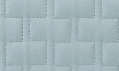 Shop Bedvoyage Quilted Coverlet In Sky