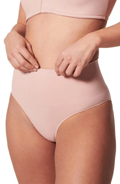 Spanx Everyday Shaping Briefs In Vintage Rose