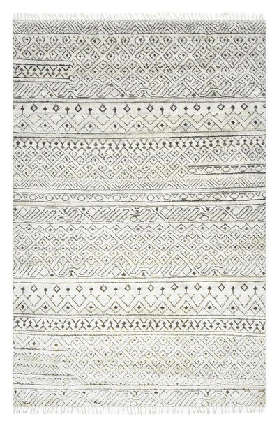 Shop Solo Rugs Thomas Handmade Wool Blend Area Rug In Grey