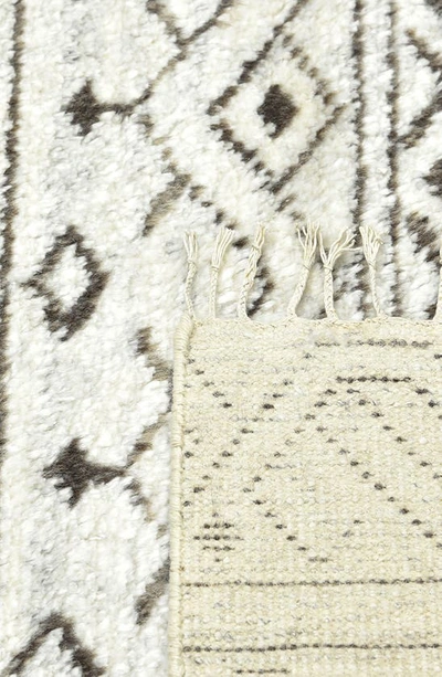 Solo Rugs Thomas Handmade Wool Blend Area Rug In Grey