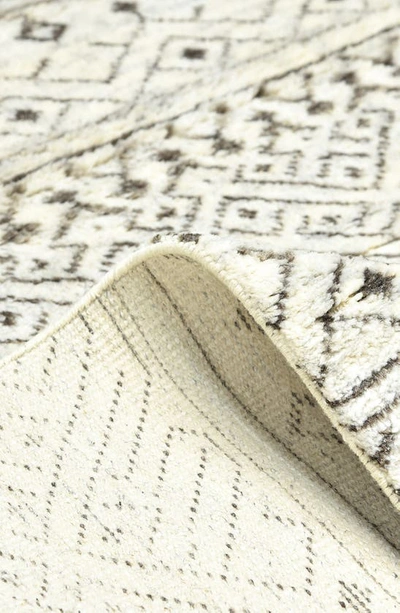 Solo Rugs Thomas Handmade Wool Blend Area Rug In Grey