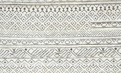 Solo Rugs Thomas Handmade Wool Blend Area Rug In Grey