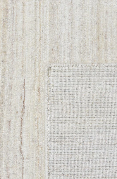 Solo Rugs Harbor Handmade Wool Blend Area Rug In Ivory