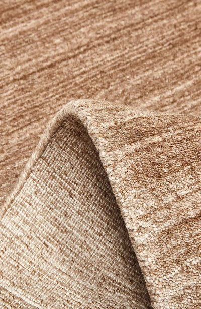 Solo Rugs Harbor Handmade Wool Blend Area Rug In Beige