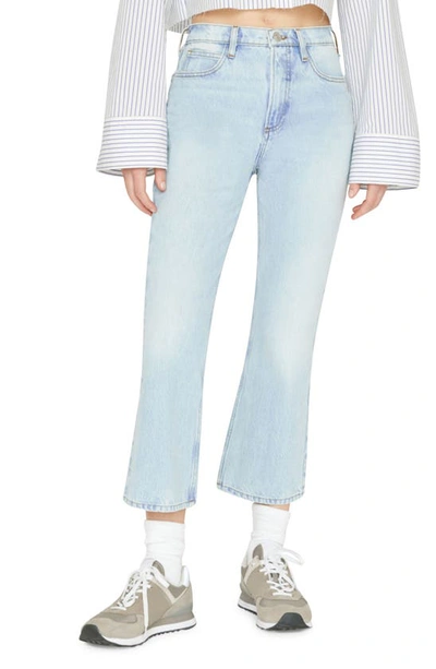 Frame Blue Le High Cropped Denim Jeans In Legacy