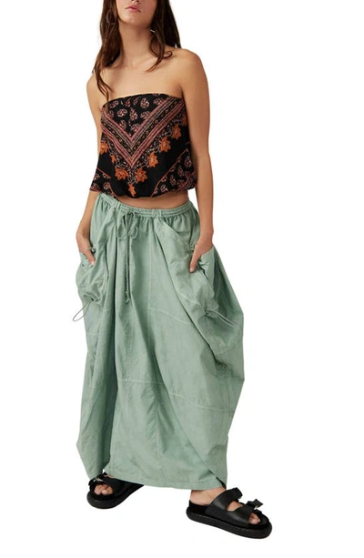 Shop Free People Jilly Parachute Maxi Skirt In Scales