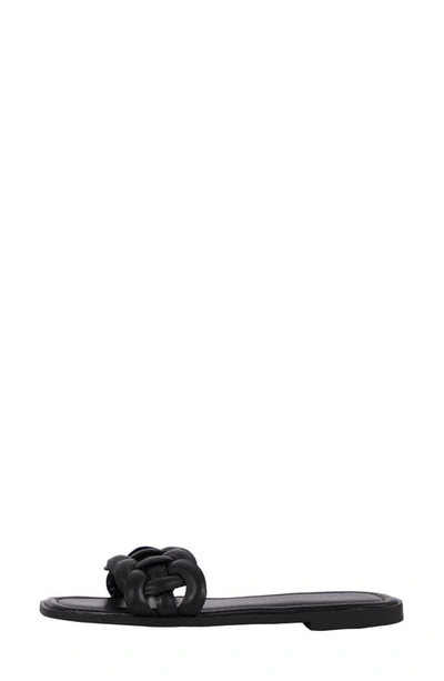 Shop Kenneth Cole Faye Slide Sandal In Black