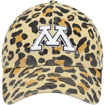 Shop 47 ' Gold Minnesota Golden Gophers Bagheera Clean Up Adjustable Hat
