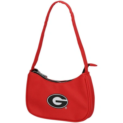 Shop Foco Georgia Bulldogs Printed Mini Purse In Red