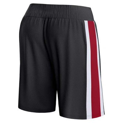 Shop Fanatics Branded Black Miami Heat Referee Iconic Mesh Shorts