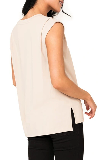 Gibsonlook V-neck T-shirt In Cappuccino