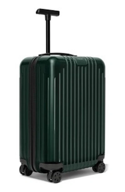 Shop Rimowa Essential Lite Cabin 22-inch Wheeled Carry-on In Green