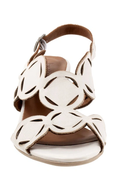 Shop Bueno Cassidy Slingback Sandal In Ice White