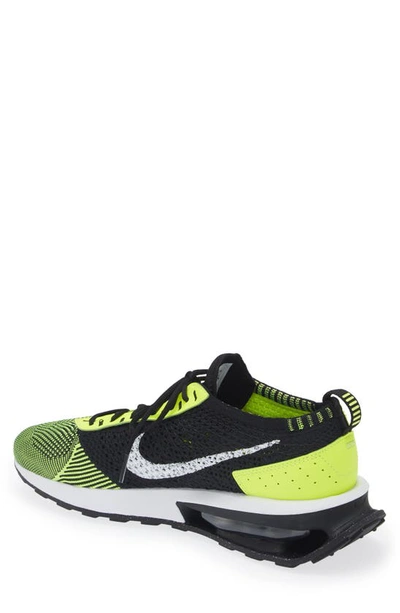 Shop Nike Air Max Flyknit Racer Sneaker In Volt/ Black/ White/ Sequoia