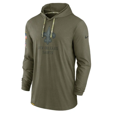 Men's Nike Brown New Orleans Saints 2023 Salute To Service Long Sleeve  T-Shirt