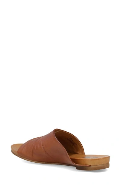 Miz Mooz Aria Slide Sandal In Brandy