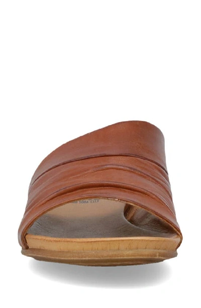 Miz Mooz Aria Slide Sandal In Brandy