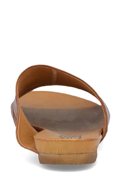 Miz Mooz Aria Slide Sandal In Brandy