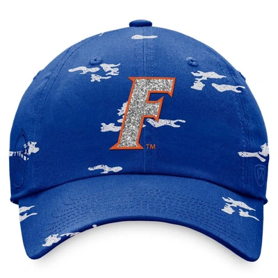 Shop Top Of The World Royal Florida Gators Oht Military Appreciation Betty Adjustable Hat