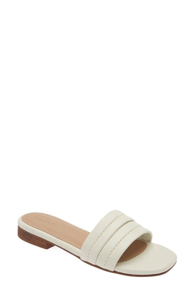 Shop Kaanas Maya Chunky Slide Sandal In Ivory