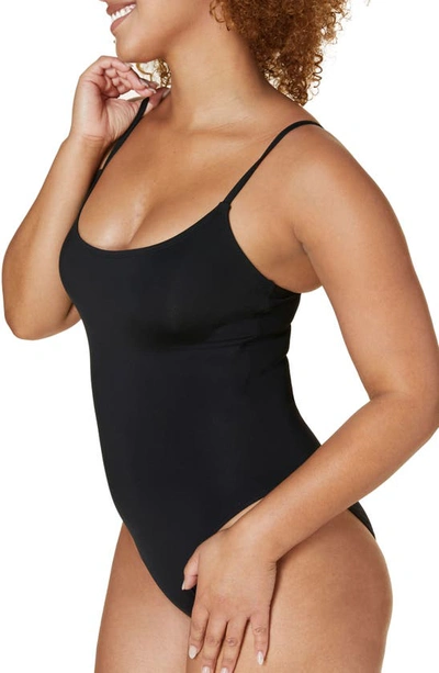 Andie The Amalfi Long Torso One-piece Swimsuit In Black