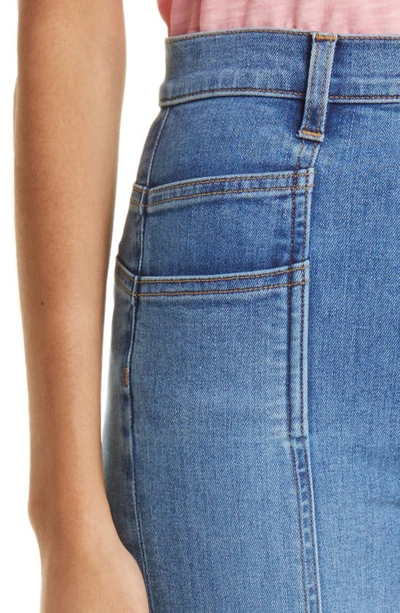 Veronica Beard Carson Flared Ankle Jeans In Great Escape In Great Escape