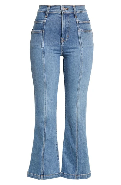 Veronica Beard Carson Flared Ankle Jeans In Great Escape In Great Escape
