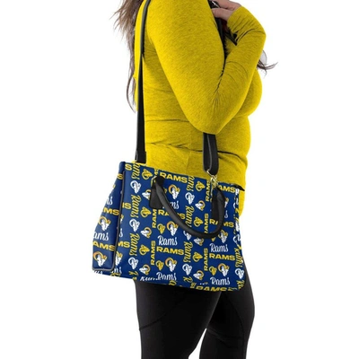 Shop Foco Los Angeles Rams Repeat Brooklyn Tote In Royal