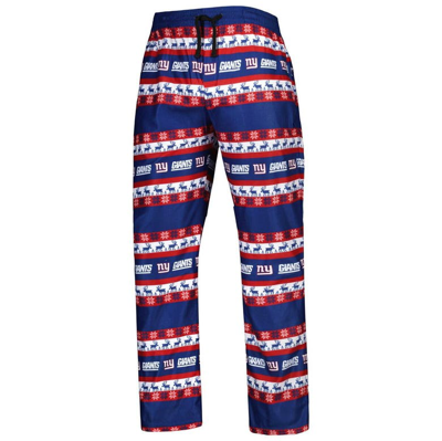 Shop Foco Navy New York Giants Team Ugly Pajama Set