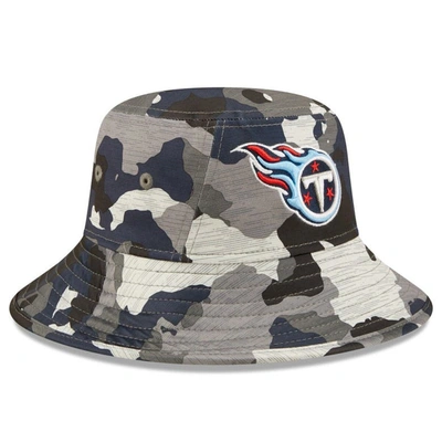 Shop New Era Camo Tennessee Titans 2022 Nfl Training Camp Official Bucket Hat
