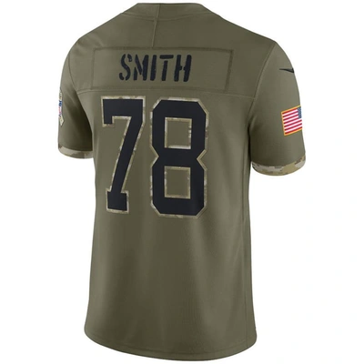 Nike Bruce Smith Olive Buffalo Bills 2022 Salute To Service Retired Player  Limited Jersey