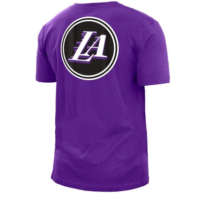 Shop New Era Purple Los Angeles Lakers 2022/23 City Edition Big & Tall T-shirt