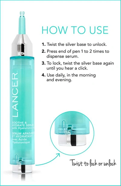 Shop Lancer Skincare Soothe & Hydrate Serum