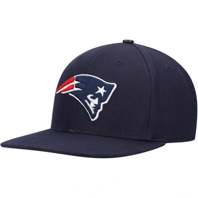 Shop Pro Standard Navy New England Patriots Logo Snapback Hat