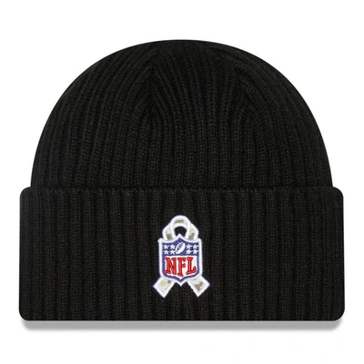 Shop New Era Youth  Black Denver Broncos 2022 Salute To Service Knit Hat