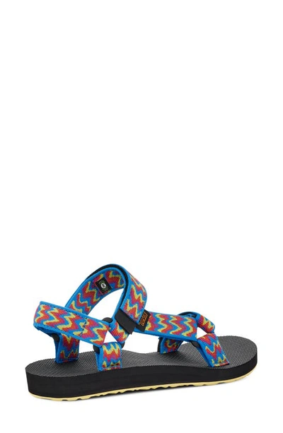 Teva Original Universal Sandal In Shifting Layers Rose Violet